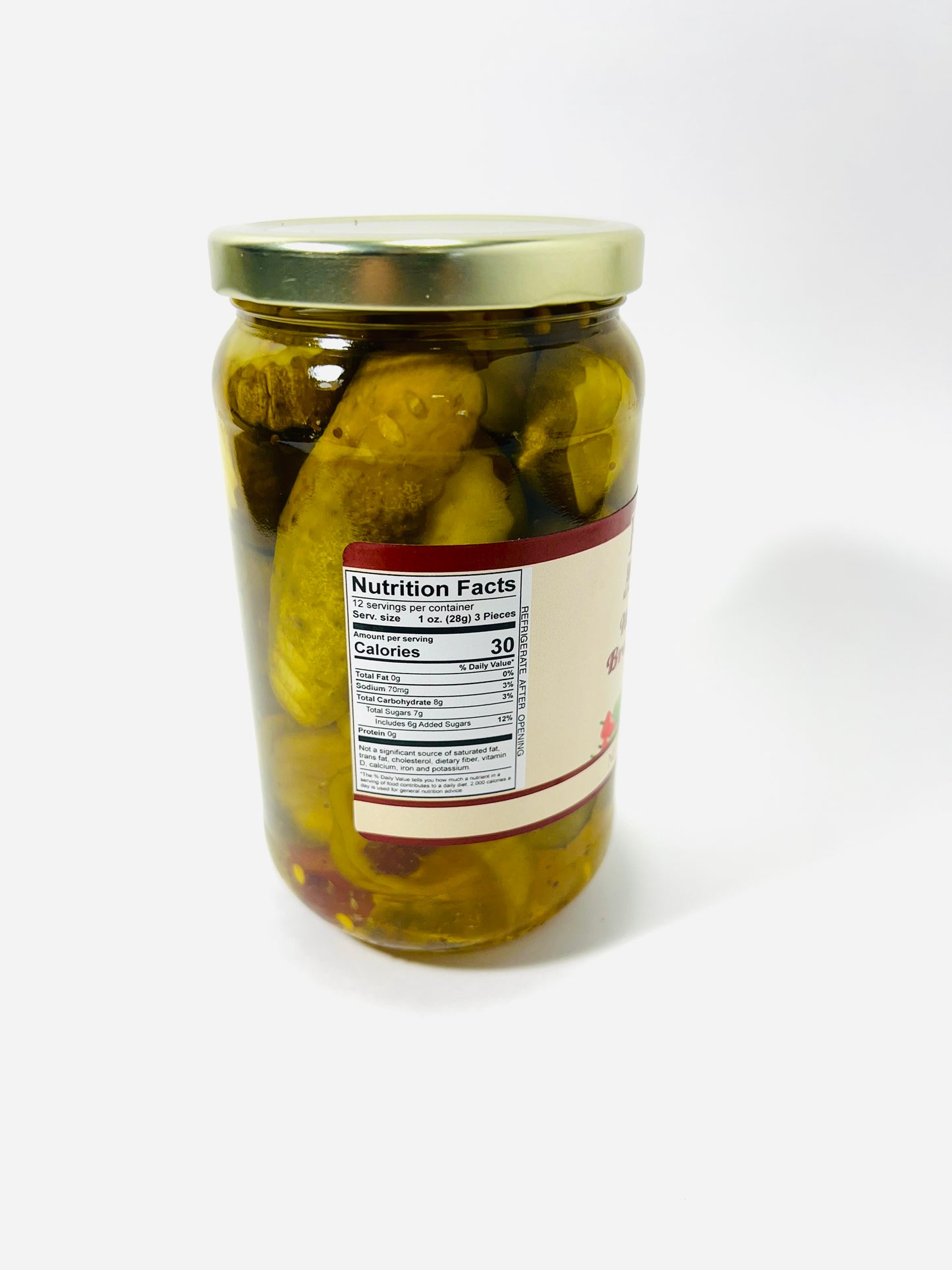 Hot & Sweet Bread & Butter Pickles